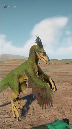 Pyroraptor jumps as high as a man - Jurassic World Evolution 2