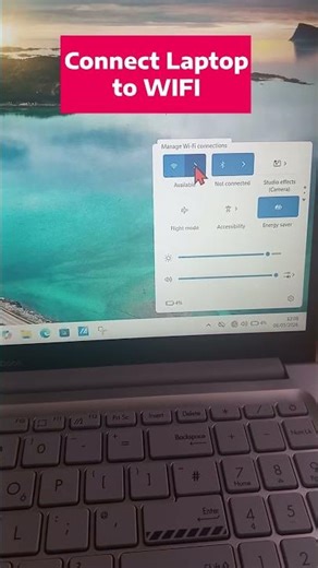 How To Connect Laptop to WIFI Internet