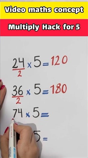 Multiply shortcut | vedic maths Trick | math tricks #maths