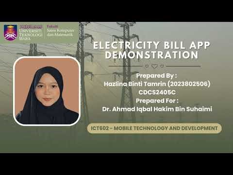 Individual Assignment ICT602 - Electricity Bill Estimator