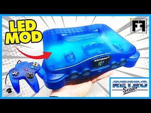 Transforming a NINTENDO 64 with LED Mod: A RESTORATION Project