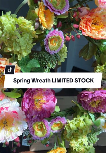 Grab Your Spring Wreath Before It's Gone! Limited Stock!