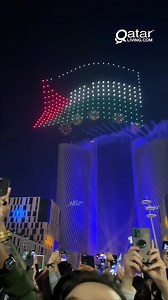 321K views · 10K reactions | Stunning drone show and fireworks display to welcome the New Year at Lusail Boulevard! #Qatar #QatarLiving #Doha | Qatar Living | Facebook