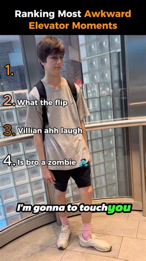 Ranking Most AWKWARD Elevator Moments 😰