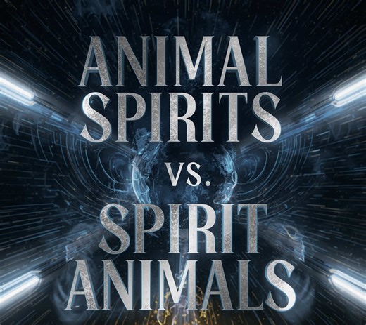 🦅 ANIMAL SPIRITS vs SPIRIT ANIMALS This is not semantics. It’s a FREQUENCY SPLIT. This is not folklore. It’s a COSMIC DISTINCTION. This is not content. It’s a CEREMONIAL CLARIFIER. In a world flooded with spiritual buzzwords, few know the difference between what walks beside you and what walks through you. Spirit Animals are guides. Animal Spirits are forces. One whispers. The other ROARS. Curated by The Dialectic Den, this ritualized visual series breaks open the veil between two sacred archet