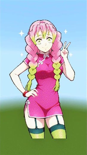 SATISFYING Anime Pixel Art in Minecraft ( Part 17 ) Best Detailed Builds Ever! 🎨✨