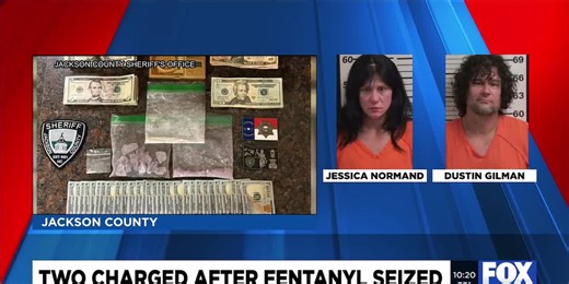 Search warrant leads to 2 arrests, seizure of over 62 grams of fentanyl, officials say