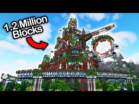 I Built My DREAM Minecraft Mega Base