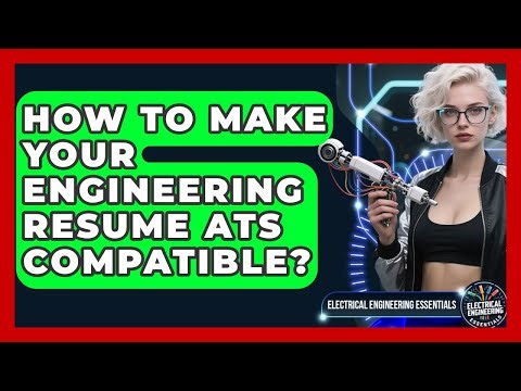 How To Make Your Engineering Resume ATS Compatible? - Electrical Engineering Essentials