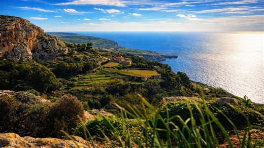 Is this the most scenic coastal view in Malta?