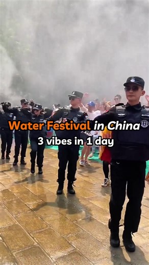 3 completely different vibes in ONE day… only in Xishuangbanna. 💦 Get soaked in the wildest water fight in China 🌸 Watch a colorful Dai cultural parade ✨ End the night under a sky full of lanterns Chaos. Culture. Romance. All in one festival. Which one would you come for? 👇 #waterfestival #xishuangbanna #chinatravel #travelgram #summerparty #vibecheck