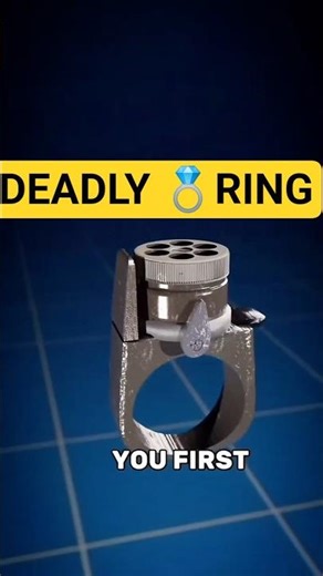 World's Smallest Gun Ring! 💍🔫 (How It Works) #shortsfeed #shorts