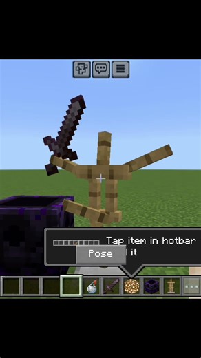 how to Minecraft armour stand hack #minecraft #shortvideo