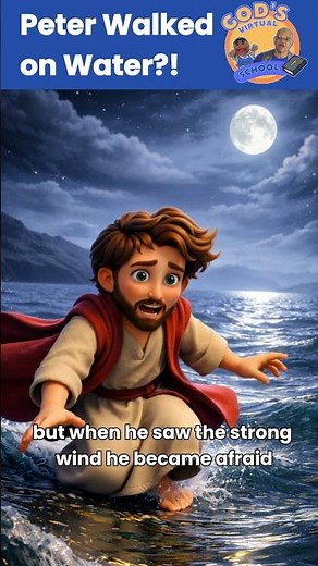 Walking on Water | Short Bible Story for Kids 💛
