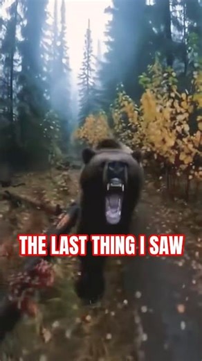 Grizzly Bear Ambush🐻😱 #bear #scary #horror