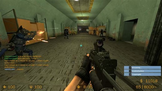 counter strike source zombie horde