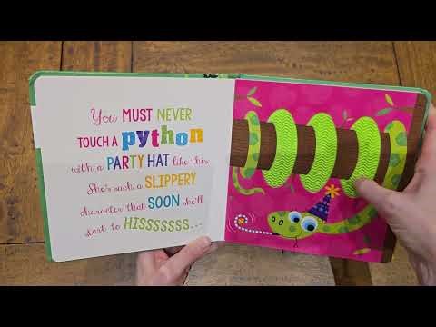 Never touch a tiger!