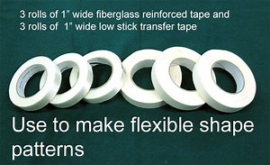 Flexible Shape Pattern Tape - Pro Shaper Sheet Metal LLC
