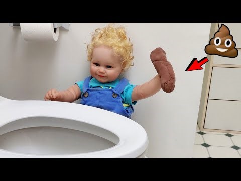 Reborn Toddler Boy Potty Training Fail