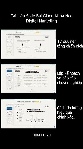 Tài Liệu Slide Bài Giảng Khóa Học Digital Marketing 1