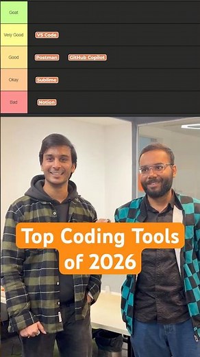 Top Coding Tools of 2026 | Developers Rank GitHub, ChatGPT, SQL & more