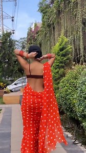 3M views · 50K reactions | Indian Girl looks Attractive in Low-waist Saree Draping Style Bong Crush | Bong Crush | Facebook