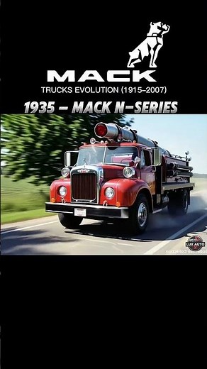 Mack Trucks Evolution (1915–2007) | From Mack AC to Megatron #shorts #mack