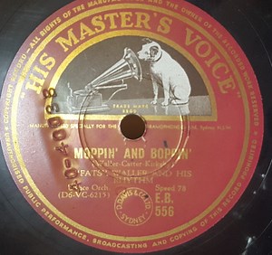 "Fats" Waller And His Rhythm - Ain't Misbehavin' (I'm Savin' My Love For You) / Moppin' And Boppin'