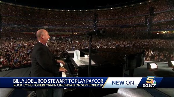 Billy Joel, Rod Stewart to perform at Paycor Stadium in September