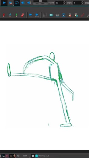 Danila Mikhailov on Instagram: "It was a fun time when I was studying walk cycles using Richard Williams’ method 😁"