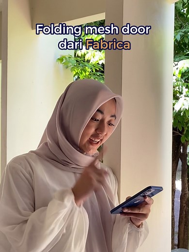 Pintu Kawat Nyamuk Lipat dari Fabrica, Mudah dan Praktis