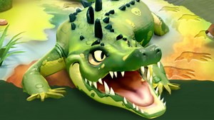 Si te gustó Maneater, este Angry Alligator es parecido, pero con un cocodrilo hambriento