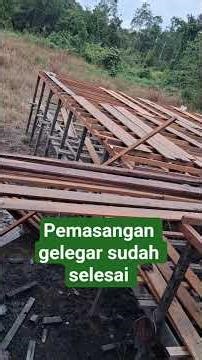 Joist installation is complete.