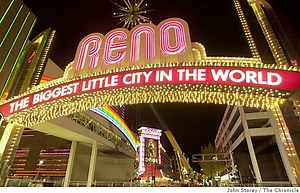 Casino-free day in downtown Reno