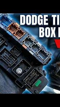 TIPM (fuse box) REMOVAL Dodge Part 1