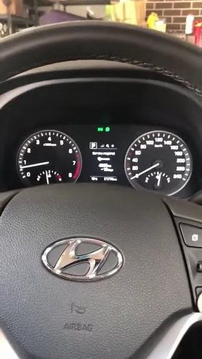 Hyundai Tucson 2016-on service reset