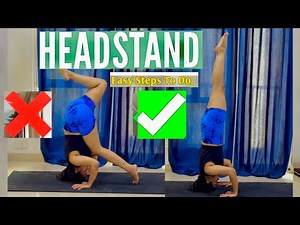 How To Do a Headstand ||Step by Step for Beginners||