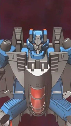 Giant Thundercracker Takes On Optimus Prime #transformers #cybertron #upscaled