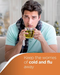 Don’t let cold and flu symptoms affect your day. Try Panadol Cold & Flu Vapour release Decongestant. | Panadol