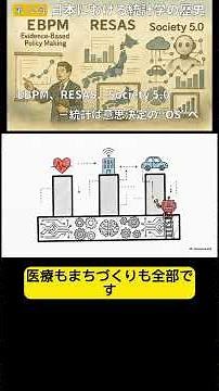 History of Statistics in Japan: Part 10 - EBPM, RESAS, Society 5.0 - Statistics as the "OS" of De...