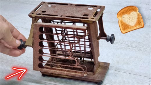 Vintage 1920 Toaster: Complete Restoration