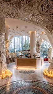 Build & Believe on Instagram: "Megalith & Mirror restaurant . A design concept by @build.and.believe . . . #Luxuryinteriors #Architecture #LuxuryHomes #ElegantLiving #InteriorDesign #centralpark #MansionLife #ElegantLiving #DreamHome #ChicInteriors #LuxuryLiving #newyorklife #ModernLuxury"