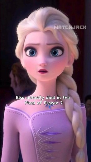 Did Elsa die in Frozen 2? An overlooked detail in Frozen animation! #shorts