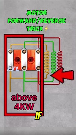 Single Phase Motor Wiring Secret – Motor Forward/Reverse Trick