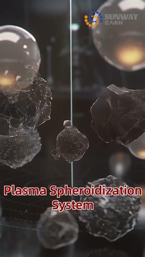 Refractory Alloy Powder Production, Plasma Atomization Equipment #3d #machine #powder