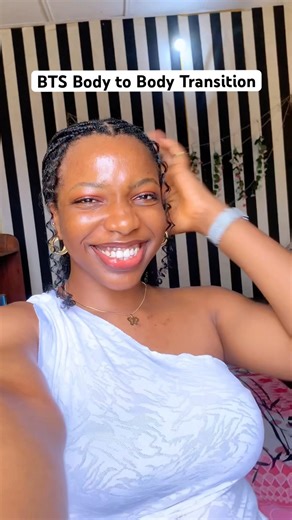 BTS Body to Body transition. New hair, who this?🥰🙂‍↔️✨ #arirang #btsarmy #hairtransformation