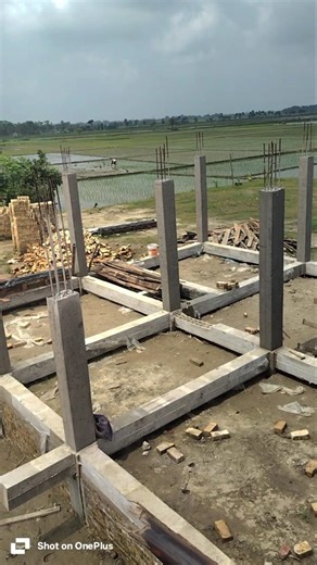 $7,000 Budget 3 Room House Build | 12 Column Strong Foundation | Low Cost Rural Home Design