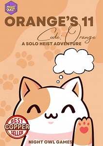 Orange's 11 (Code: Orange): PocketQuest 2024 - Night Owl Games | PocketQuest | DriveThruRPG
