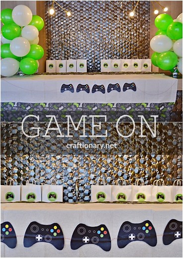 Game On | Video Game Birthday Party with printables - Craftionary .