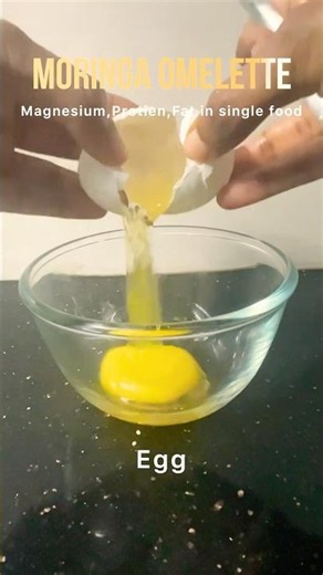 Healthy Moringa Egg Omelette in 5 Minutes
